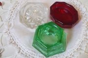 Old Vintage Cut Glass Cruets