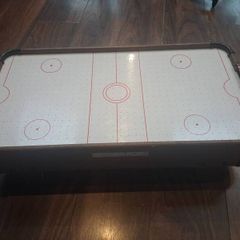Kids power play air hockey table