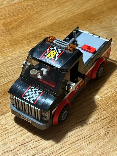 Lego City race bike transporter