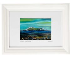 Irelands Eye, Dublin framed print by artist Helen Mathews