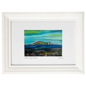 Irelands Eye, Dublin framed print by artist Helen Mathews