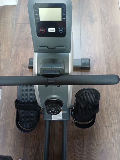 MERACH Q1S Smart Magnetic Rowing Machine (Wood-Grain Finish)