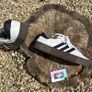 Premium Adidas Samba White Black Leather Image 3