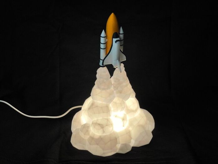 Space Shuttle Launch Lamp