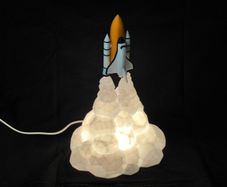 Space Shuttle Launch Lamp
