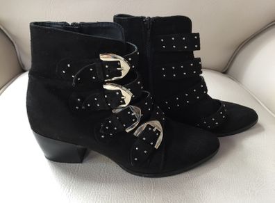 Ladies Buckle Boots