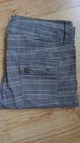 Brown check trousers by "clours of the world"  Size 12