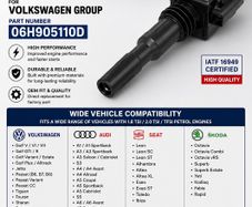 Ignition Coil - Volkswagen/ Audi/ Seat/ Skoda