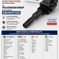 Ignition Coil - Volkswagen/ Audi/ Seat/ Skoda