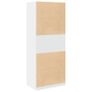 Wardrobe White 80x50x200 cm Image 6