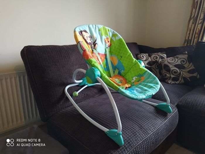 bright sparks vibrating bouncer