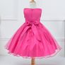 New Girls Sequinned Dress Flower Sash Sleeveless Formal Party Wedding Bridesmaid Sz 3-4yrs Image 2