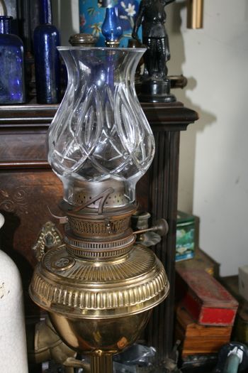 Vintage  Oil Lamp