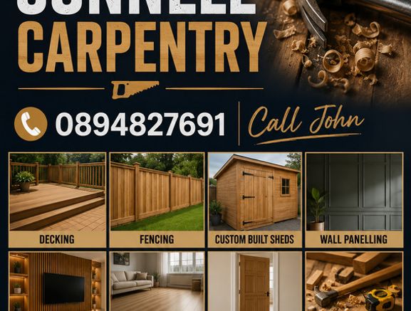Carpentry with expertise in all aspects
