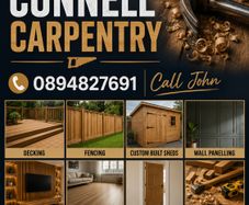 Carpentry with expertise in all aspects