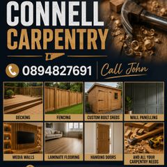 Carpentry with expertise in all aspects
