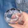 A Pair Georgian lead glass hand blown decanters Image 9