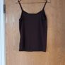 Dunnes Stores Brown Ruched Vest.  S. 20.  B.N.W.T. Image 3