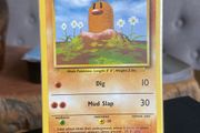 Pokemon Base set Dugtrio 47/102 Near Mint Condition