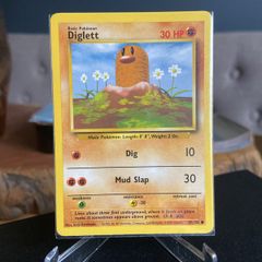 Pokemon Base set Dugtrio 47/102 Near Mint Condition