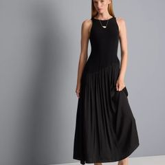 Black Maxi Dress - S