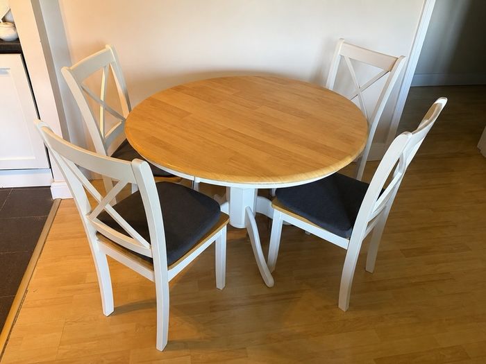 Round Dining Table - 4 Chairs