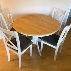 Round Dining Table - 4 Chairs