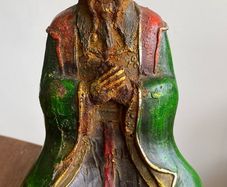 Cast Iron Temple Diety