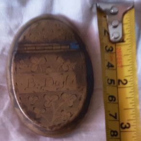 Vintage Brass snuff box