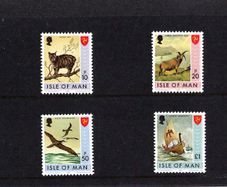 1973 Isle of Man Independent Postal Administration First Definitive Series High Values Stamp Presentation Pack