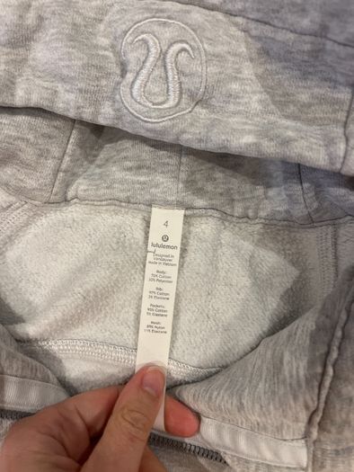 Lululemon zip up hoodie scuba