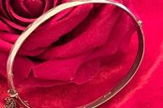 Vintage sterling silver bangle