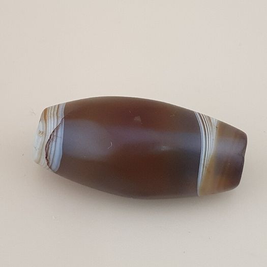 Vintage Yemeni Suliemani Natural Eye Agate Bead Amulet