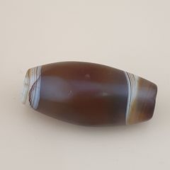 Vintage Yemeni Suliemani Natural Eye Agate Bead Amulet