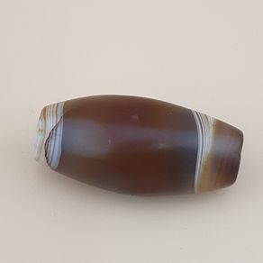 Vintage Yemeni Suliemani Natural Eye Agate Bead Amulet