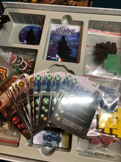 A War of Whispers Board game