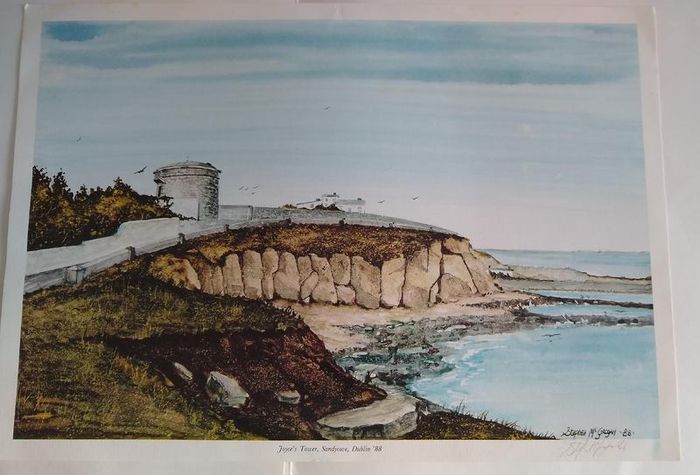 Signed set of 4 prints (Stephen McGrogan)