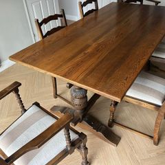 Sideboard, Table , and Chairs
