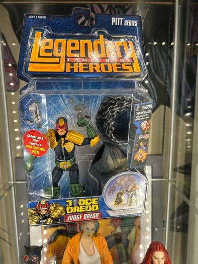 Judge Dredd Legendary Comic Book Heroes 6 inch Action Figure