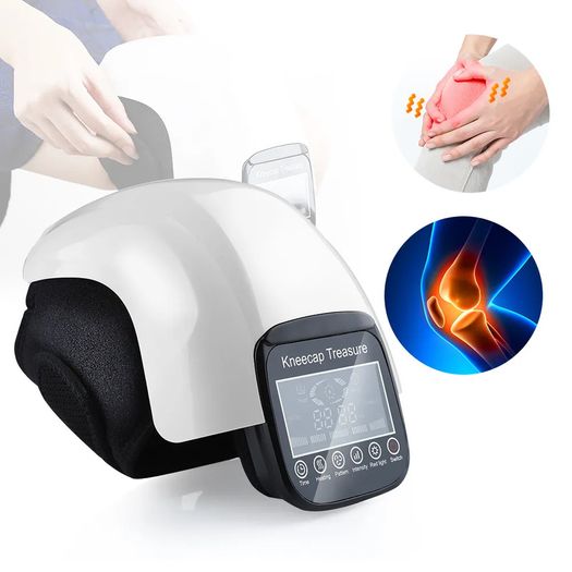 Electric Infrared Heating Knee Massage Air Pressure & Vibration Physiotherapy Instrument Knee Massage Rehabilitation Pain Relief