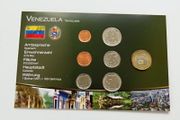Venezuela BUNC certificated coins set