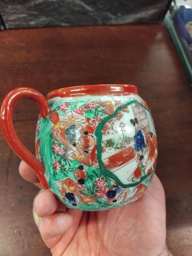 Antique Chinese Ceramic tea pot