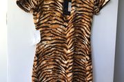 AX Paris Animal Print Bodmin Mini Dress size 8 - New with tags