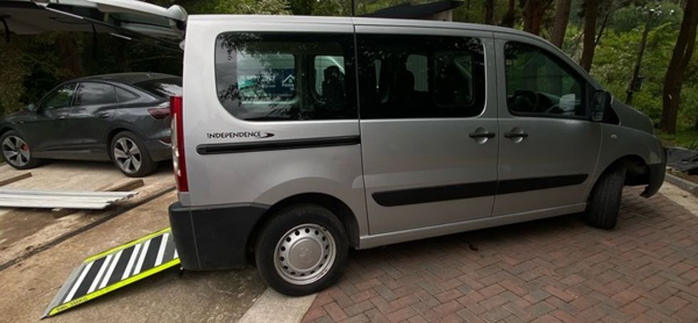 2012 Peugeot Expert independence wheelchair access ramp bike motorbike