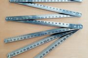 Two-metre fold-out ruler