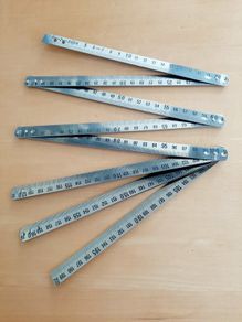 Two-metre fold-out ruler