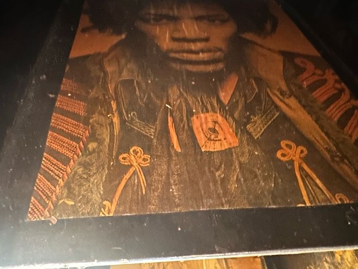 Jimi Hendrix '70's writing bureau.