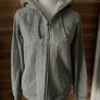 GAP hoodie full zip with fur lining Women ladies size M Image 3