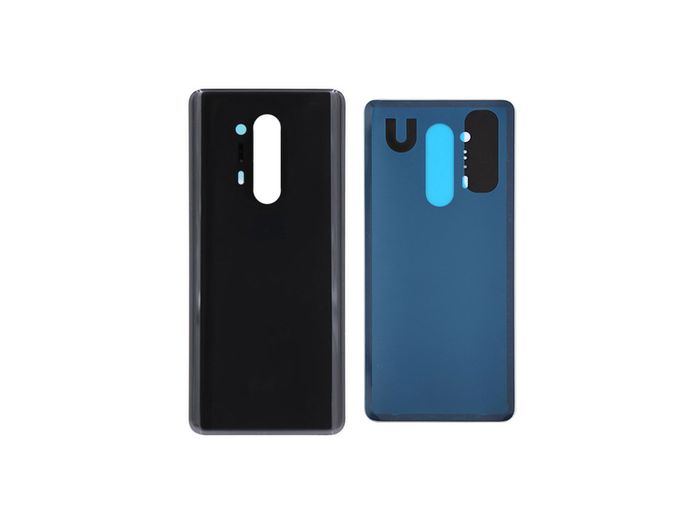 For OnePlus 8 Pro 1+8 Pro Back Battery Cover Rear Glass Replacement Panel Black - FHT05OPBC