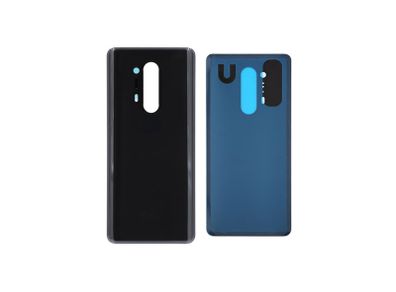 For OnePlus 8 Pro 1+8 Pro Back Battery Cover Rear Glass Replacement Panel Black - FHT05OPBC